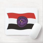 Thunder Mountain Lenape Nation Flag Mousepad (Mit Mouse)