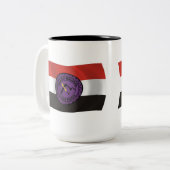 Thunder Mountain Lenape Nation Flag Tasse (Vorderseite Links)