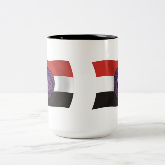 Thunder Mountain Lenape Nation Flag Tasse (Mittel)