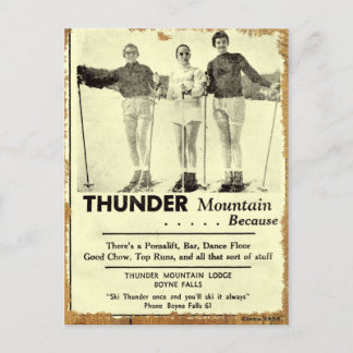 Thunder Mountain Postcard Postkarte