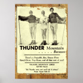 Thunder Mountain Poster (Vorne)