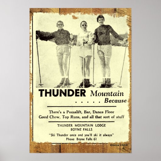 Thunder Mountain Poster (Vorne)