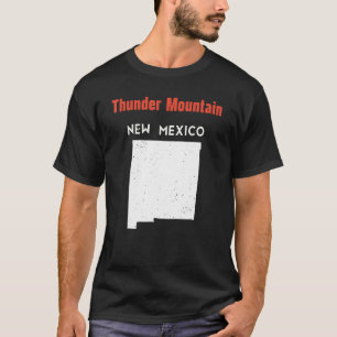 Thunder Mountain Usa Staat Amerika Reisen New Mexi T-Shirt