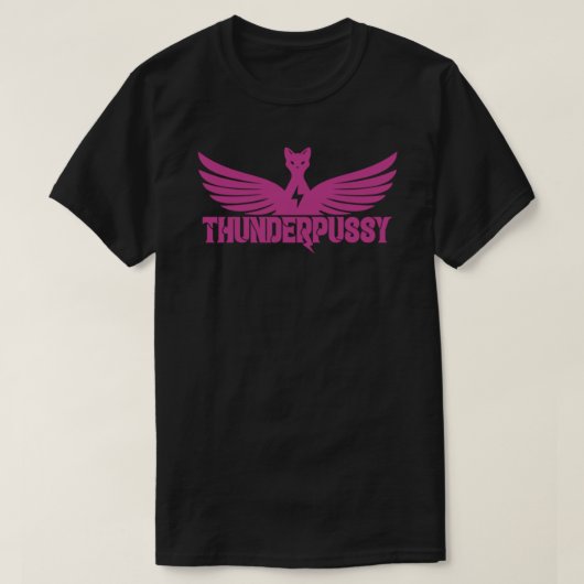 Thunder Pussy Logo hd Klassischer T - Shirt (Design vorne)
