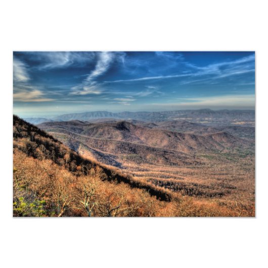 Thunder Ridge, Virginia Fotodruck (Vorne)