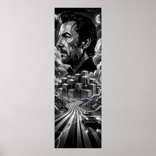 Thunder Road Durch die Nacht Poster (Vorne)