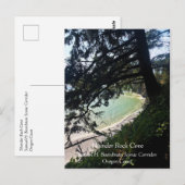Thunder Rock Cove, Samuel H. Boardman, Oregon Post Postkarte (Vorne/Hinten)