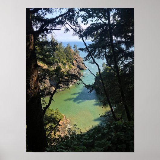 Thunder Rock Cove, Samuel H. Boardman, Oregon Poster (Vorne)