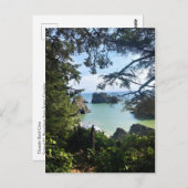 Thunder Rock Cove, Samuel H. Boardman, Oregon Postkarte (Vorne/Hinten)