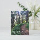 Thunder Rock Cove Trail, Samuel H Boardman, Oregon Postkarte (Stehend Vorderseite)