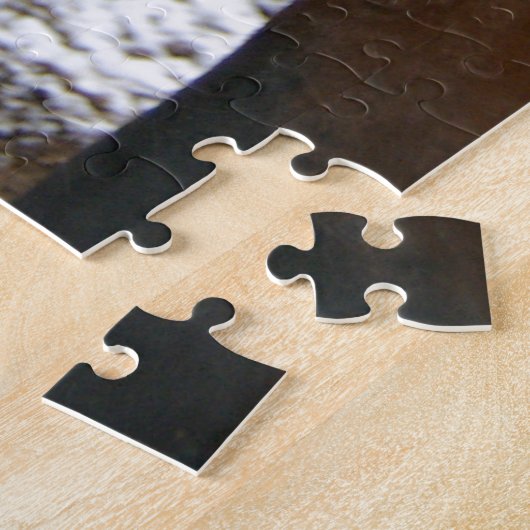 Thunder Snow Mustang Stallion Puzzle (Seite)