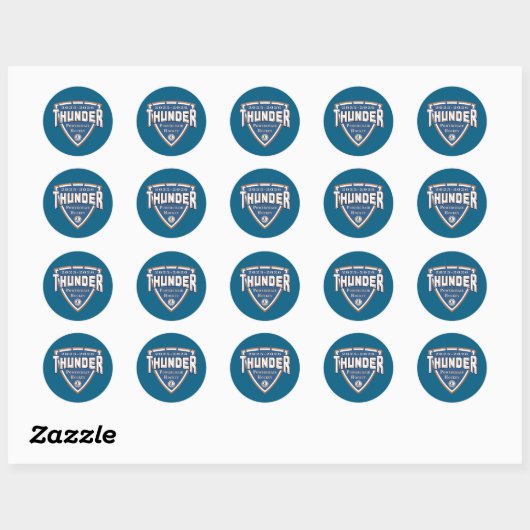 thunder sticker (Blatt)