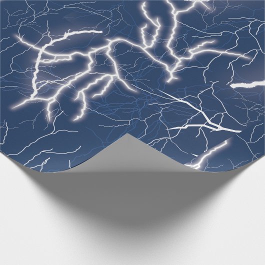 Thunder Strike Thunder Sturm Geschenkpapier (Ecke)