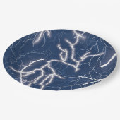 Thunder Strike Thunder Sturm Pappteller (Schrägansicht)