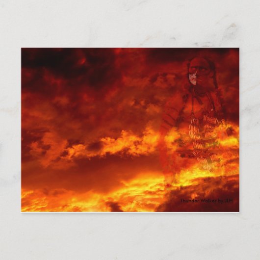 Thunder Walker von JLH Postkarte (Vorderseite)