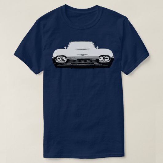 Thunderbird 1962 American Classic Monoblock White T-Shirt (Design vorne)