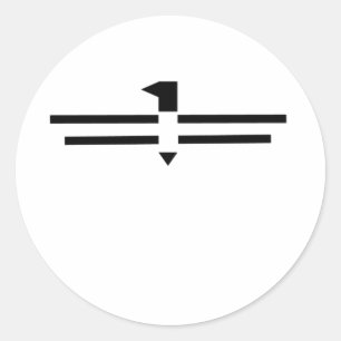 Thunderbird # 2 runder aufkleber