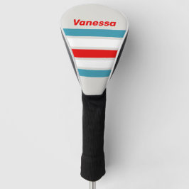 Thunderbird Across Striping mit Namen Golf Headcover