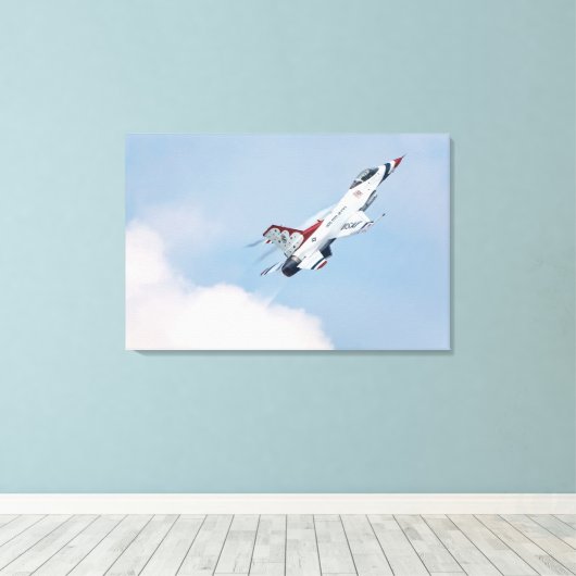 Thunderbird Canvas Print Leinwanddruck (Insitu (Holzboden))