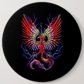 Thunderbird Cryptid Creature Button (Vorderseite)