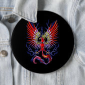 Thunderbird Cryptid Creature Button (Beispiel)