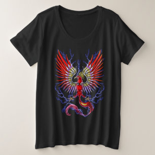 Thunderbird Cryptid Creature Große Größe T-Shirt