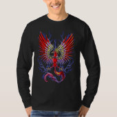 Thunderbird Cryptid Creature T-Shirt (Vorderseite)