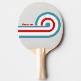 Thunderbird Curl Streifen mit Namen Tischtennis Schläger