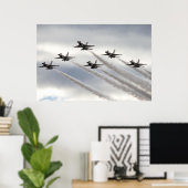 Thunderbird Delta Formation Poster (Heimbüro)