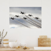 Thunderbird Delta Formation Poster (Küche)