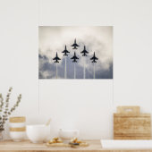 Thunderbird Delta Formation Poster (Küche)