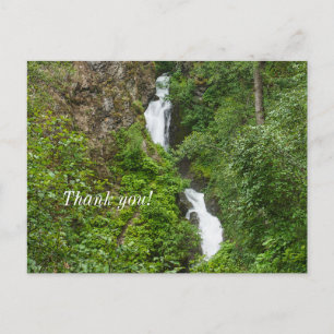 Thunderbird Falls Painterly Danke, Postcard Postkarte