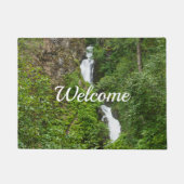 Thunderbird Falls Painterly Welcome Doormat Fußmatte (Vorderseite)