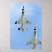 Thunderbird Flight Demonstration Team Poster (Vorne)