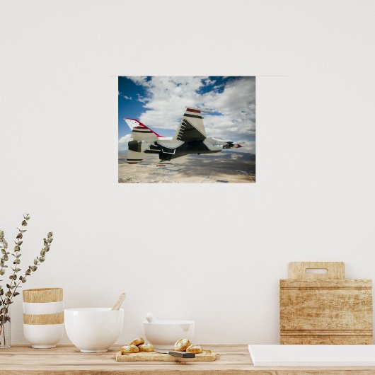 Thunderbird Flight Demonstration Team Poster (Küche)