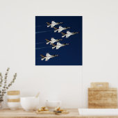 Thunderbird Flight Demonstration Team Poster (Küche)
