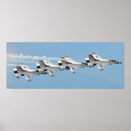 Thunderbird Flight Demonstration Team Poster (Vorne)
