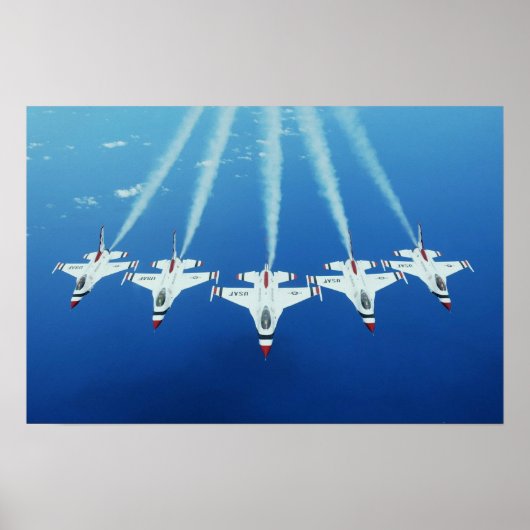 Thunderbird Flight Demonstration Team Poster (Vorne)