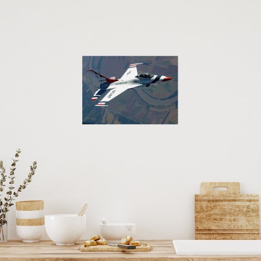 Thunderbird Flight Demonstration Team Poster (Küche)