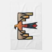 Thunderbird - gebürtiges Ureinwohner-Symbol Küchentuch (Vertikal)