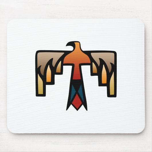 Thunderbird - gebürtiges Ureinwohner-Symbol Mousepad (Vorne)