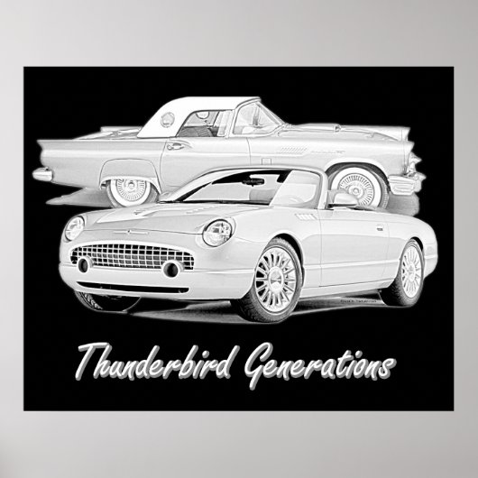 Thunderbird Generationen Poster (Vorne)