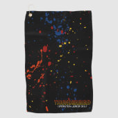 Thunderbird GolF Tour Towel - Spritzer 2 Golfhandtuch (Vorderseite)