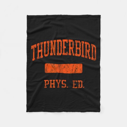 Thunderbird High School Hs Pcute Ss Cute Ssnix Az Fleecedecke (Vorderseite)