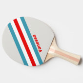 Thunderbird mit Namen gestrichen Tischtennis Schläger (Seitenansicht)