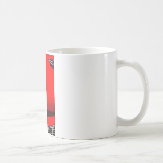 Thunderbird mit offenem Verdeck Kaffeetasse (Rechts)