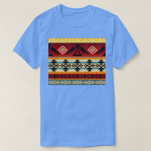 Thunderbird Native American Pattern T-Shirt (Design vorne)