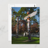 Thunderbird Park Postkarte (Vorne/Hinten)