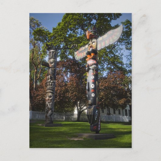 Thunderbird Park Postkarte (Vorderseite)