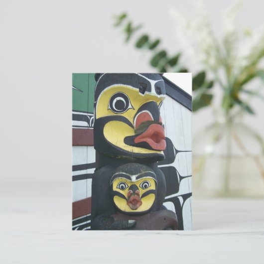 Thunderbird Park Postkarte (Stehend Vorderseite)